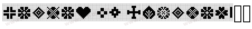 Jersey 15 Charted字体转换